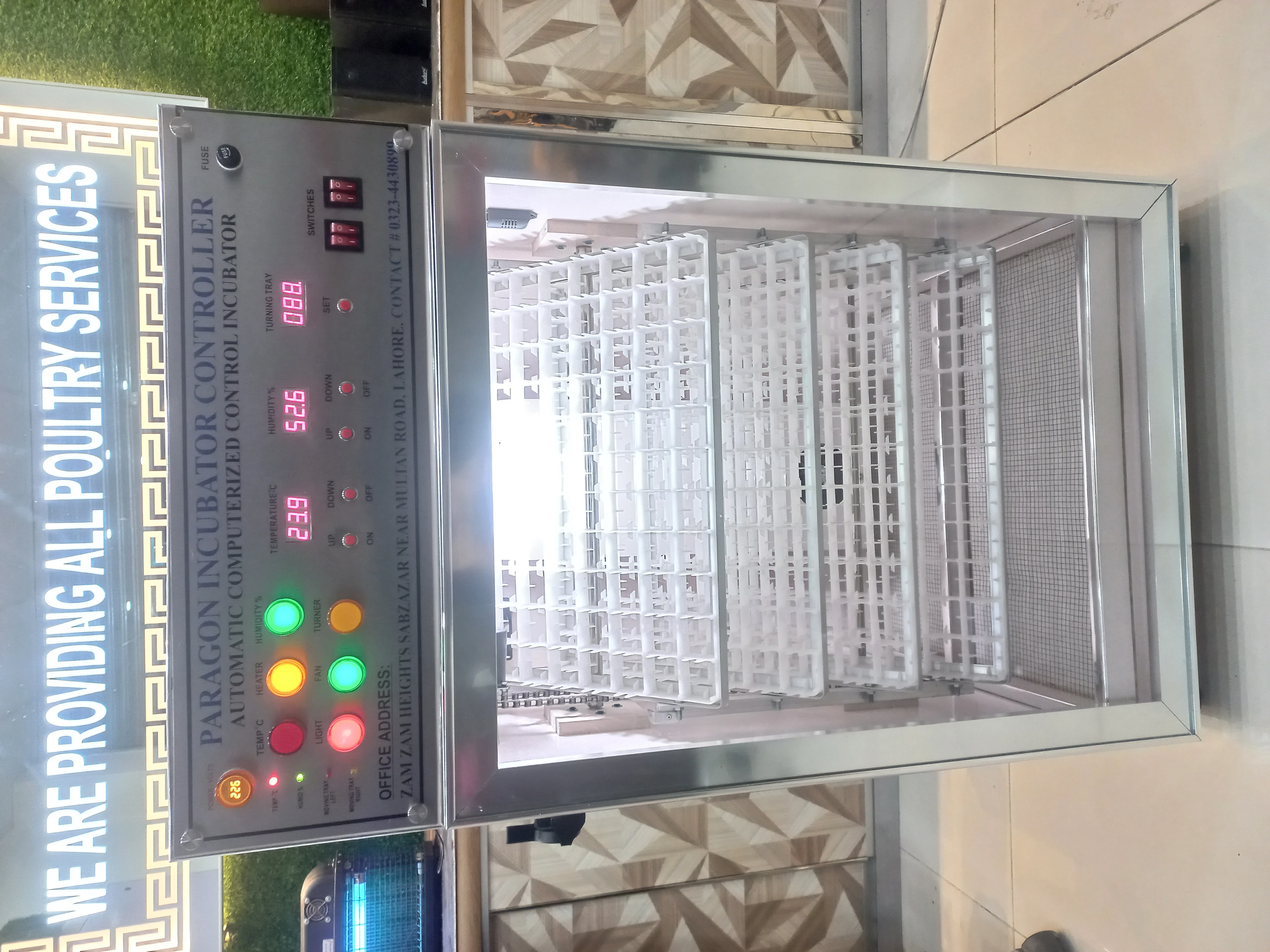 AAA-350eggs Capacity Incubator Hatching-Image 1