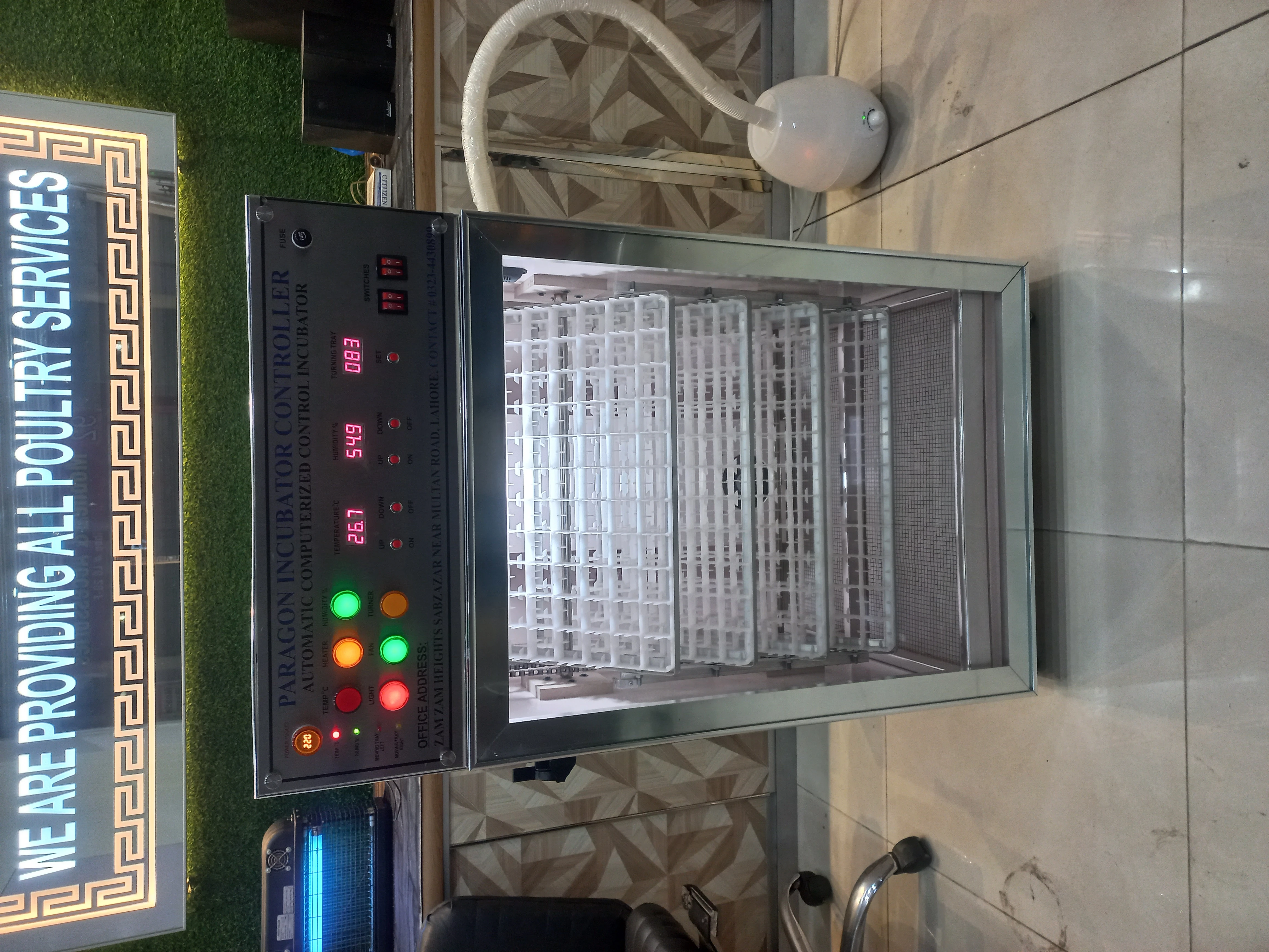 AAA-350eggs Capacity Incubator Hatching-Image 2