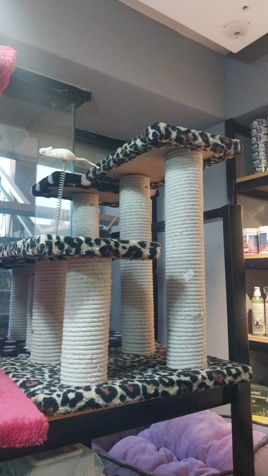 Leopard Print Scratch Post-Image 1