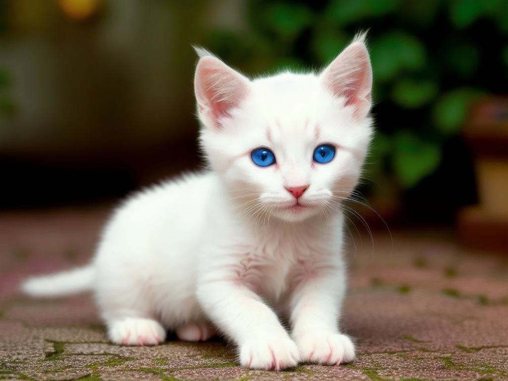 Need A White kitten .... Other wise Other color-Image 1