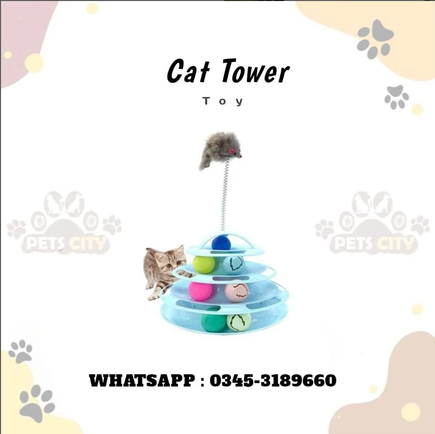 Cat Toys Tower for sale-Image 1