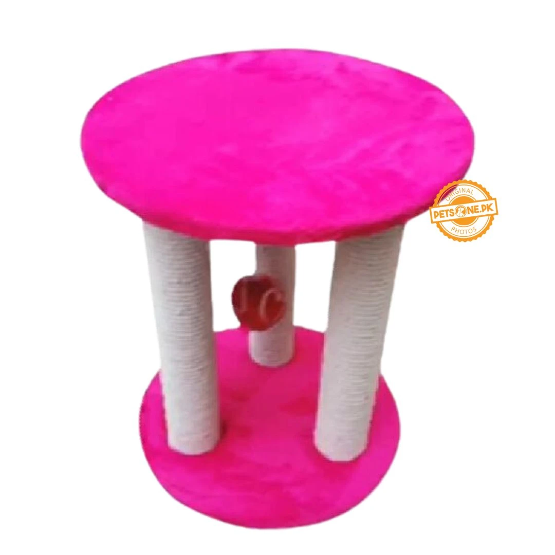 Scratching Post For Cats – 3 Pole Round Top Design-Image 2