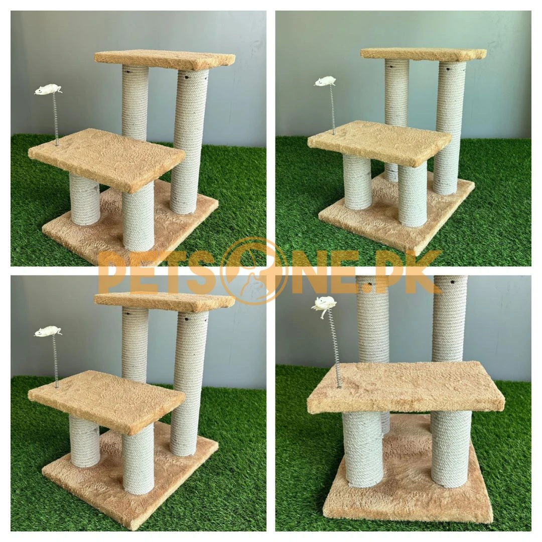 Scratching Post For Cats – Four Pole Design-Image 3