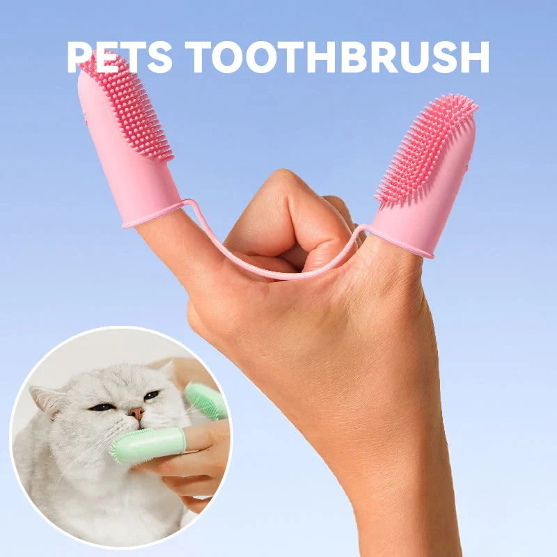 Soft Silicone Cat Toothbrush-Image 2