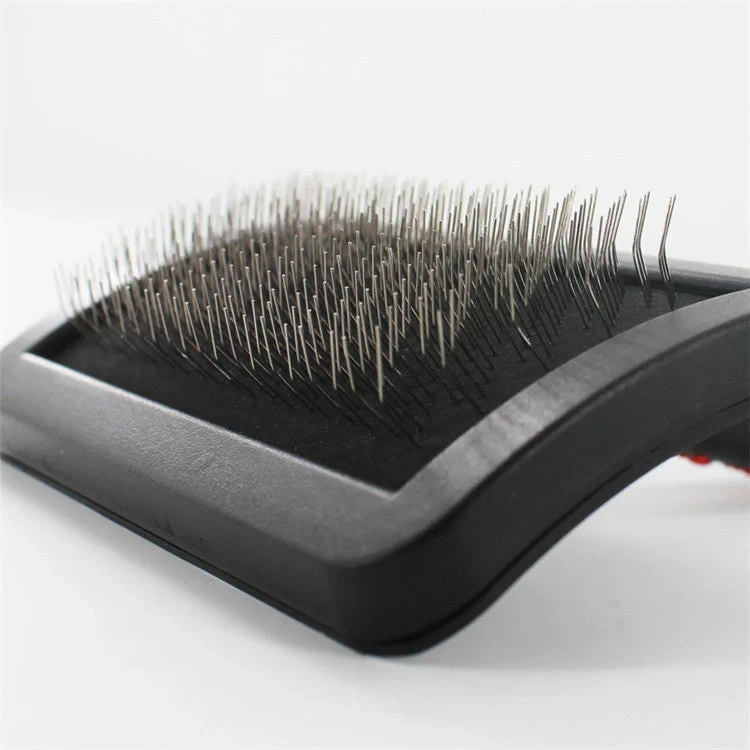 -14% Sold out  Matt Black Grooming Brush for dogs-Image 2