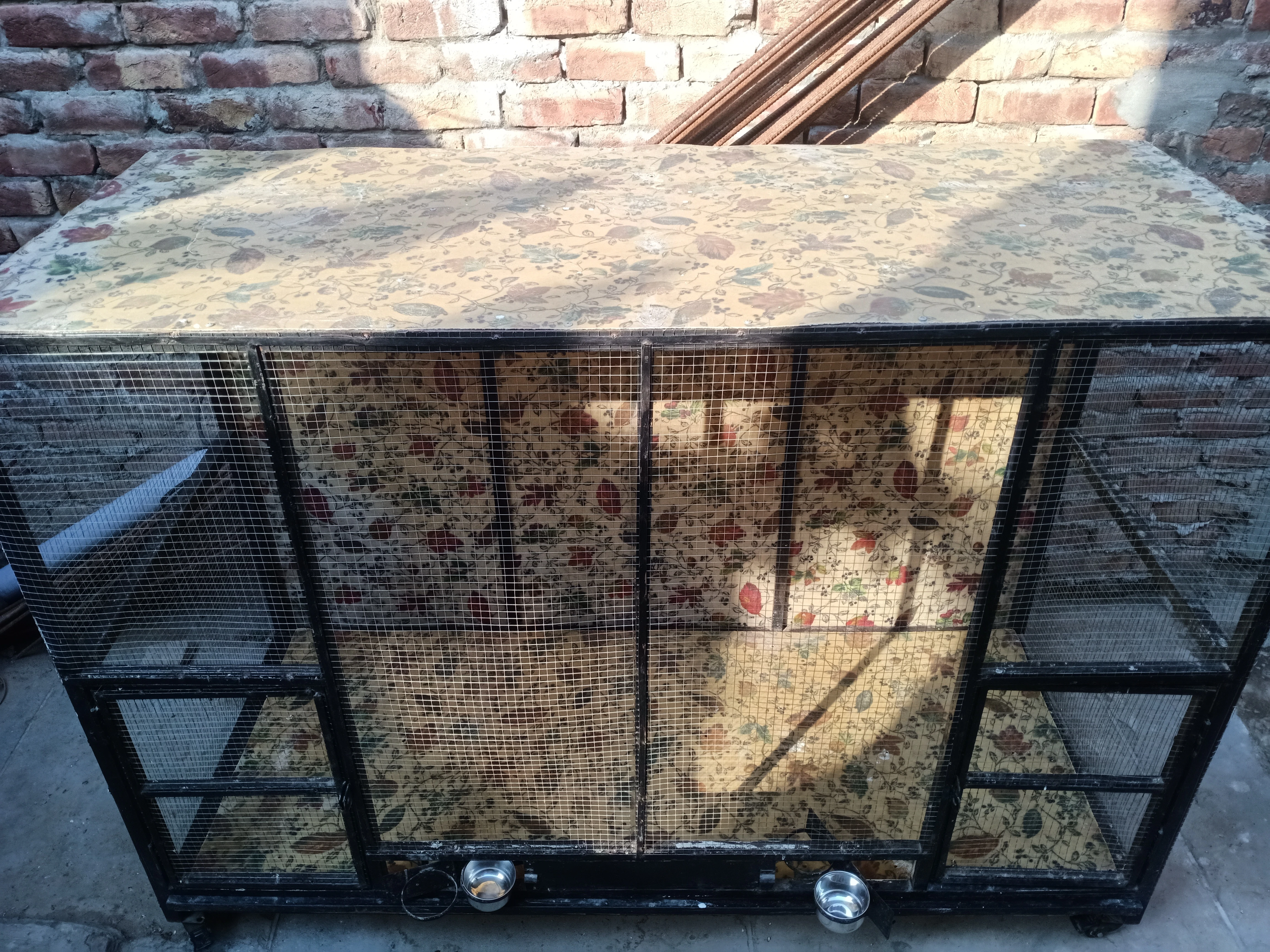 Iron Cage for parrots hens and other birds