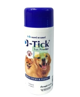 D-Tick Tox Powder Kill Ticks & Flea