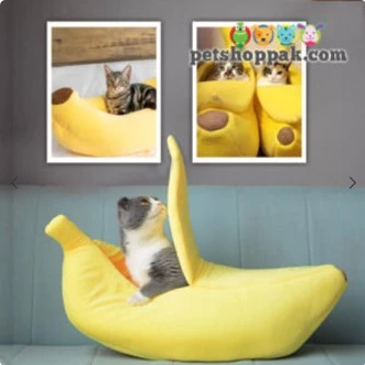 Banana Bed for Cat Kitten