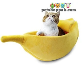 Banana Bed for Cat Kitten