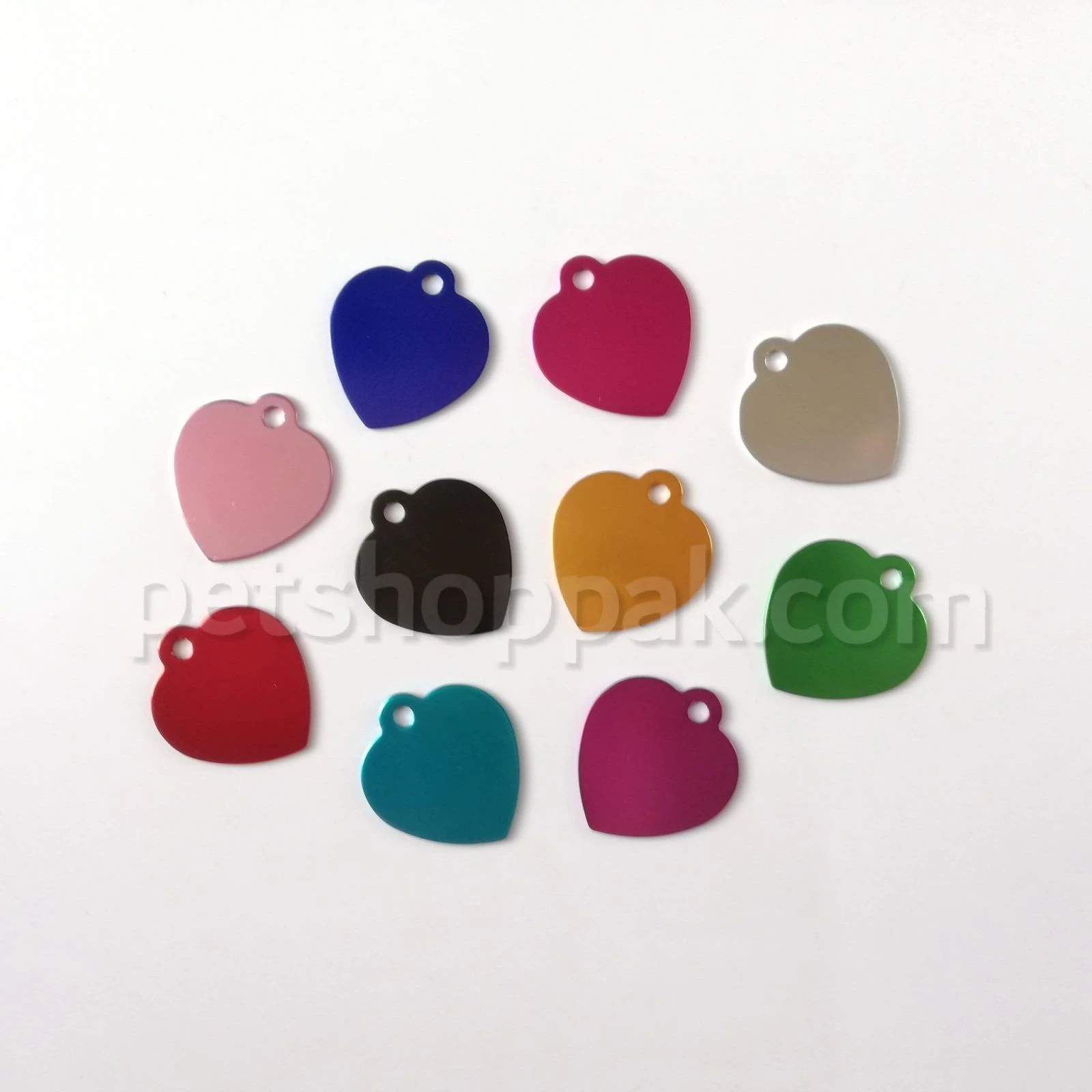 Pet ID Tags – Heart shape