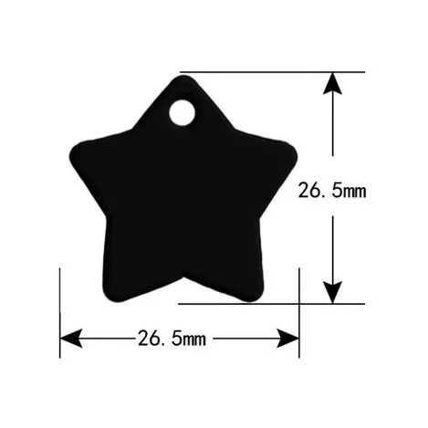 Pet ID Tags – Star shape