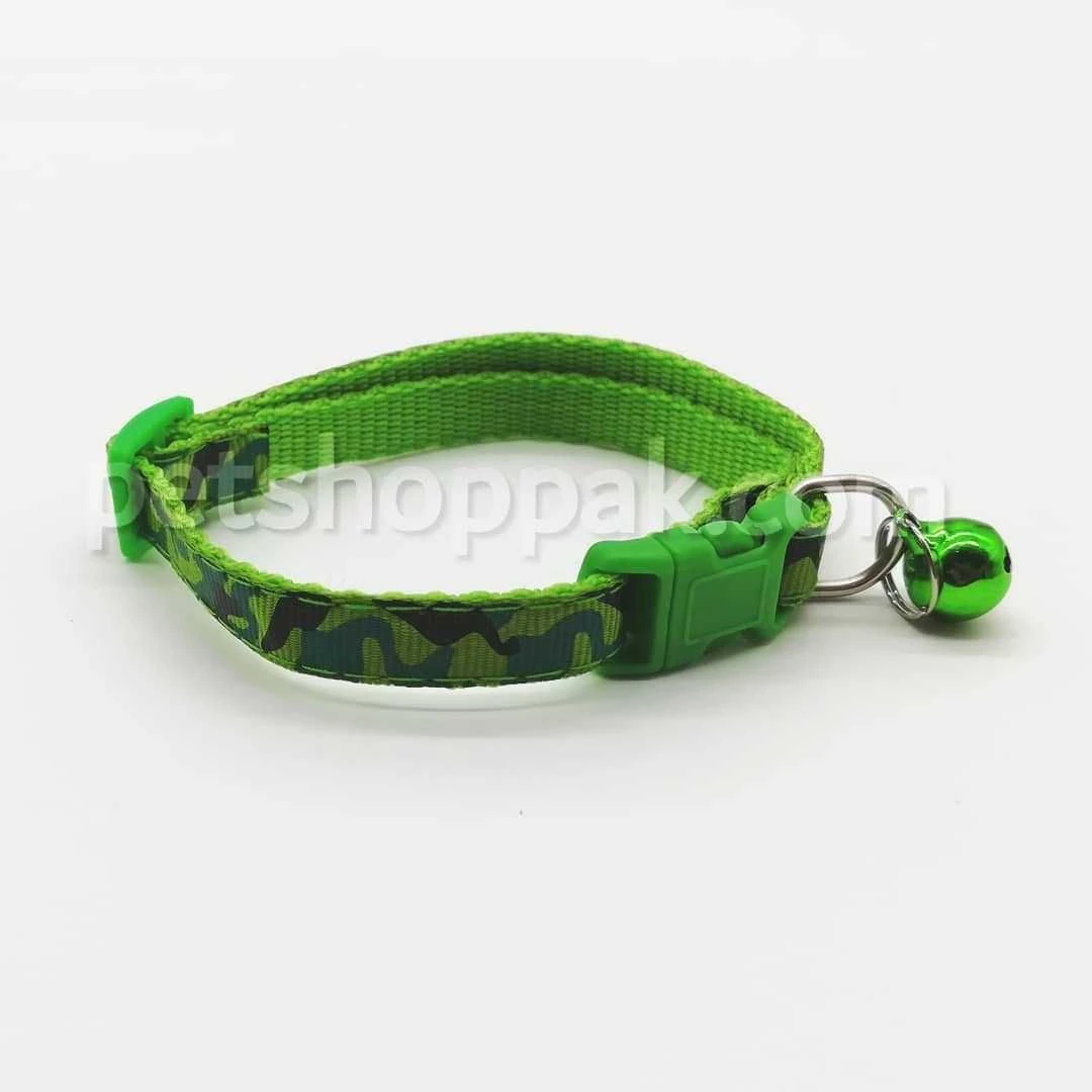 Camo Collars with Bell