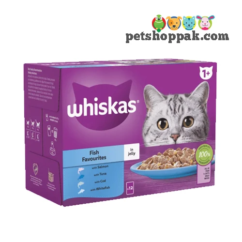 Whiskas Fish Favourites in Jelly