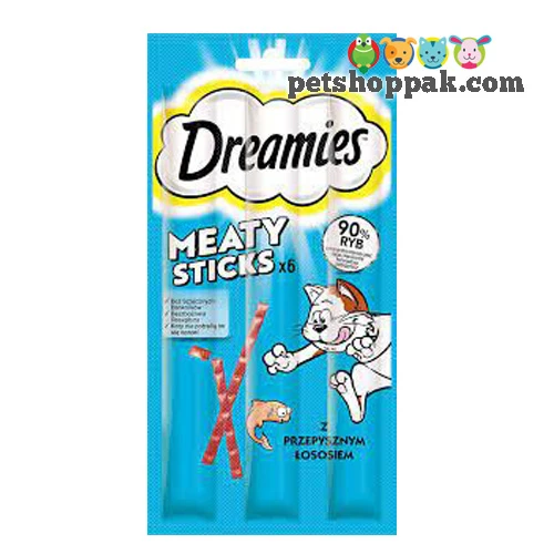 Dreamies Meaty Sticks with Salmon