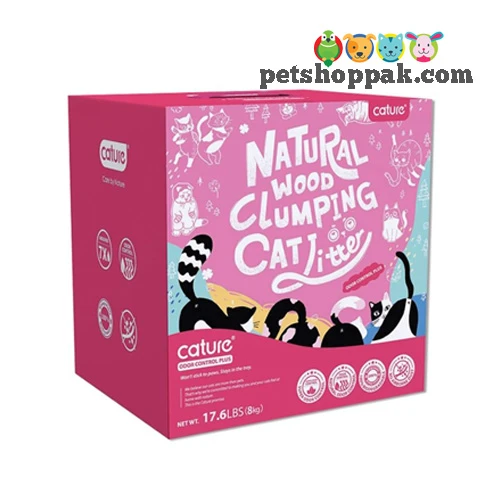 Cature Natural Wood Clumping Cat Litter