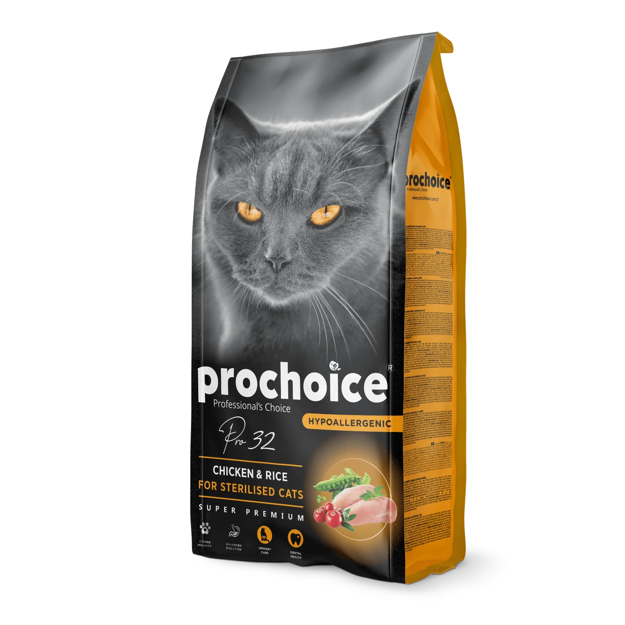 Prochoice Pro 32 Chicken & Rice | Adult Cats