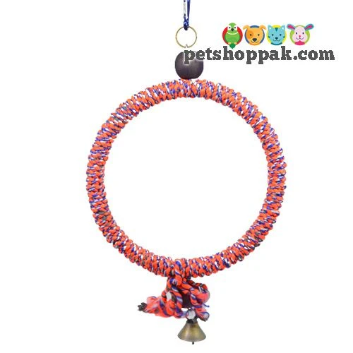 Parrot Toy Ring Swing Medium