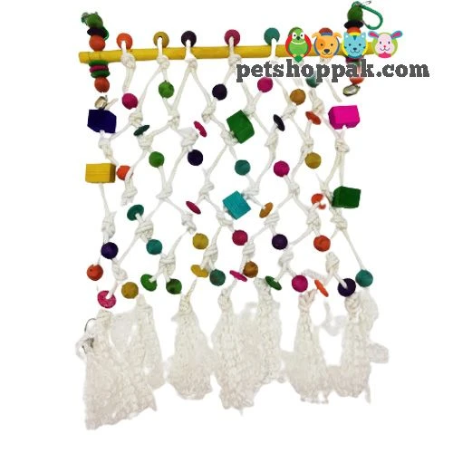 Parrot Toy Rope Net Large