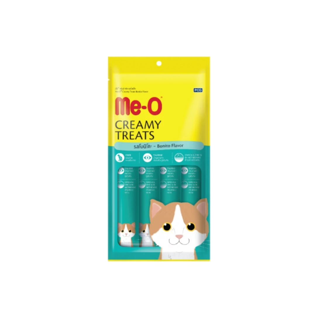 MeO/Me-O Creamy Treat for Cat – Fish/Bonito Flavour