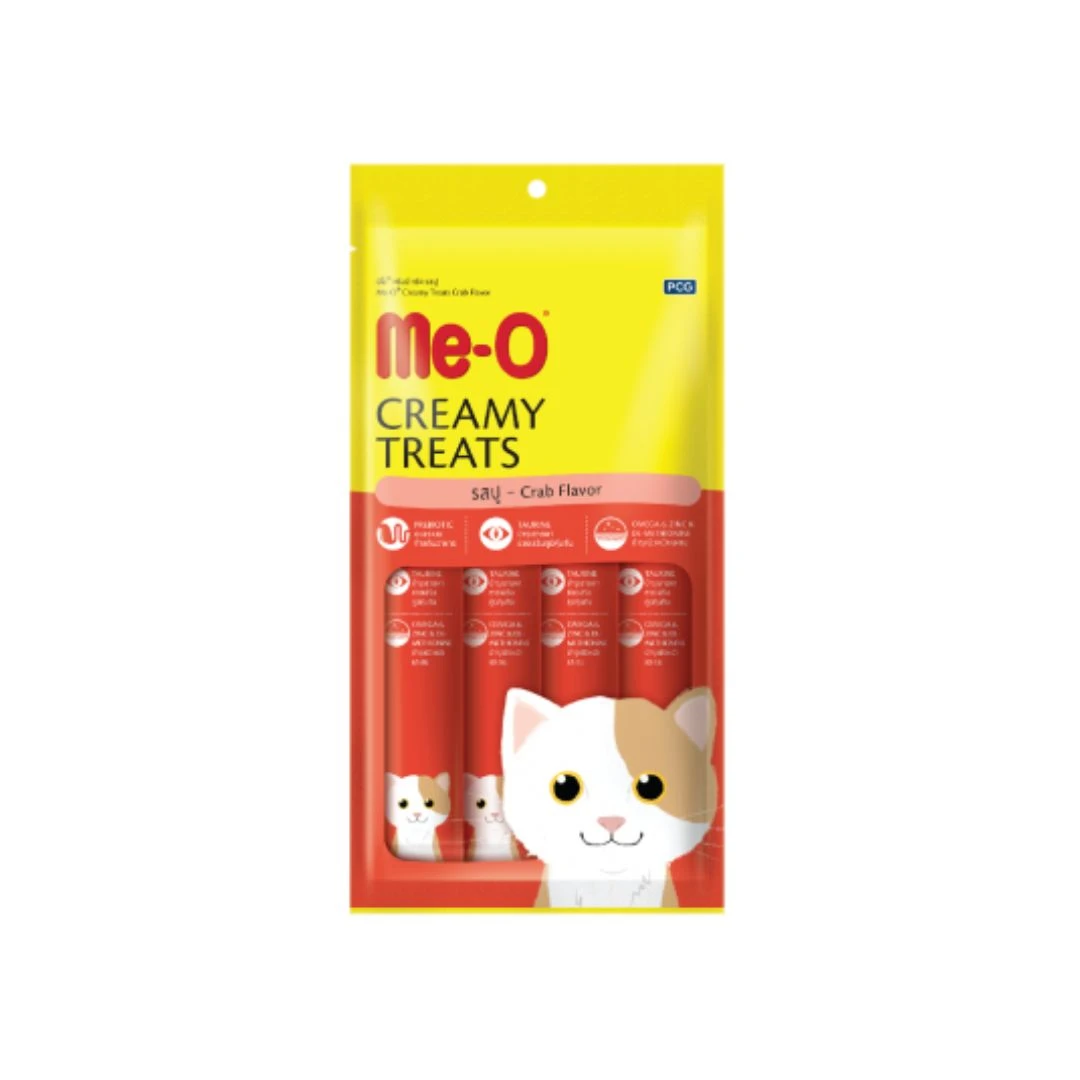 MeO/Me-O Creamy Treat for Cat – Crab Flavour