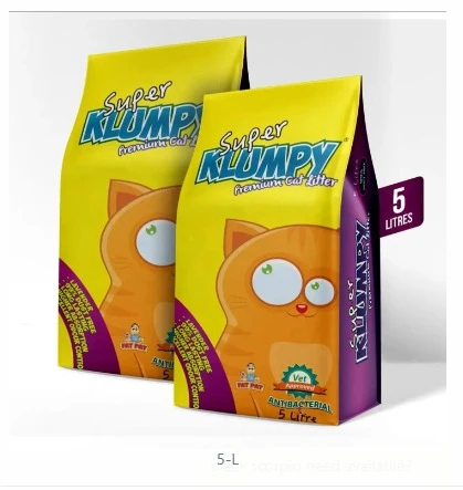 Klumpy cat food available