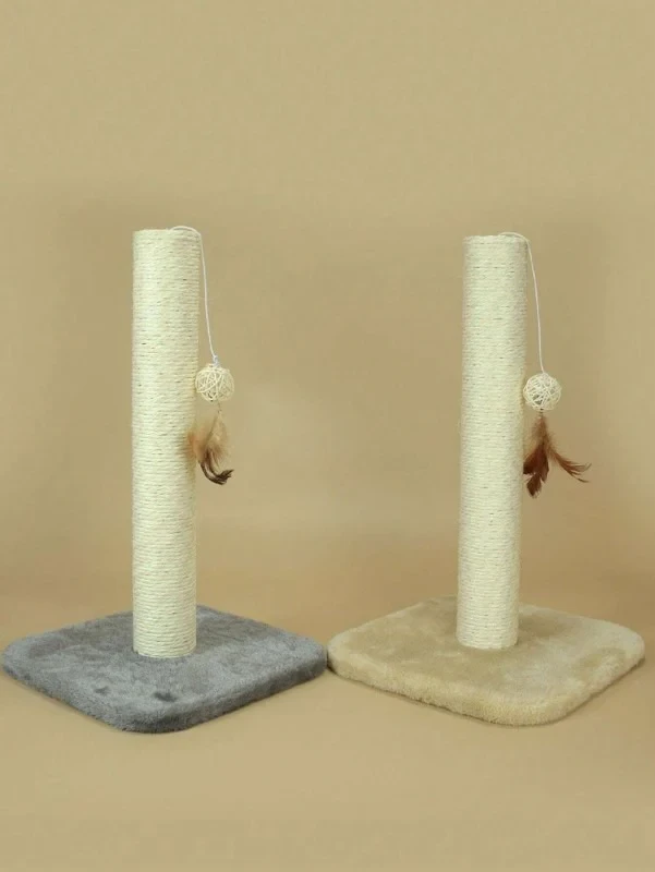 Adorable Single pole Scratching Post with interactive ball