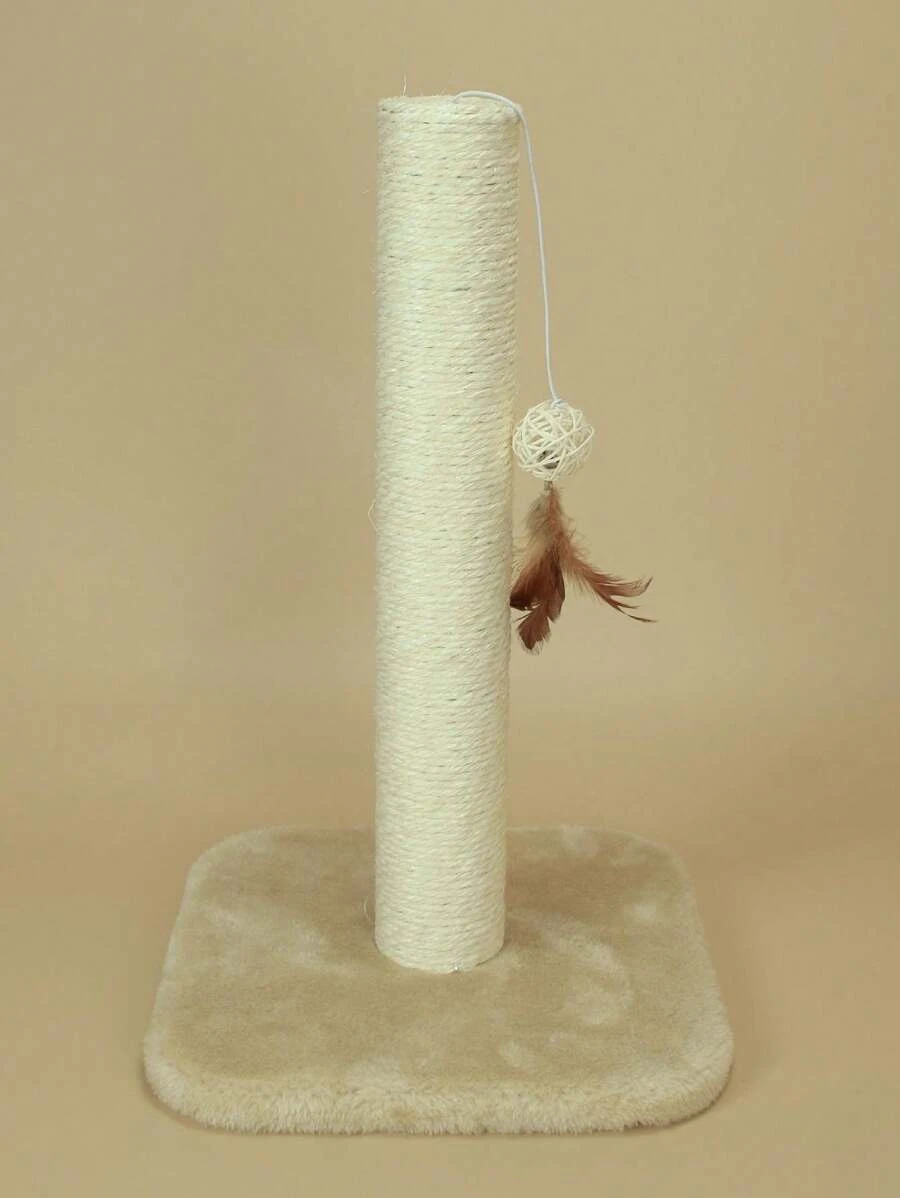 Adorable Single pole Scratching Post with interactive ball